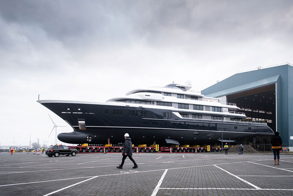 "Albatross" after refit / Damen Yachting