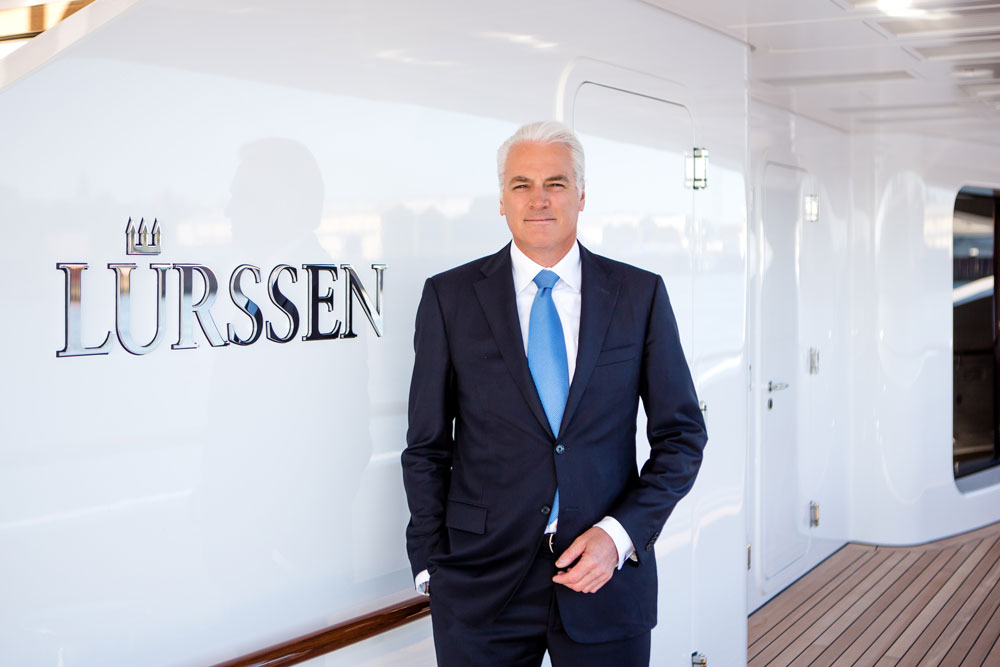 Peter Lürssen represents the company’s fourth generation.