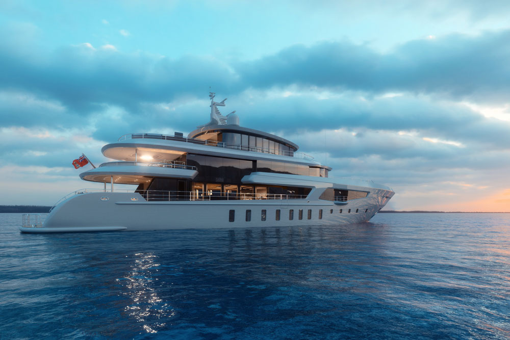 Romeo Marine unveils new yacht in Monaco 1 The 55-metre “Romeo 55“