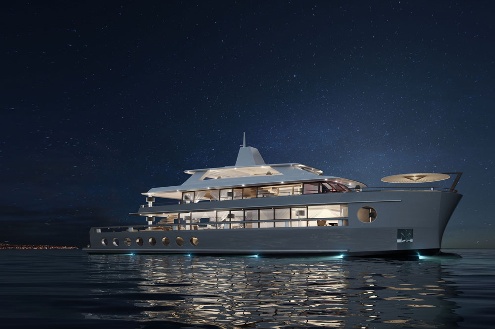 Pastrovich Studio presents “X-Bryce” explorer yacht 1 The 39.20-metre explorer yacht “X-Bryce”
