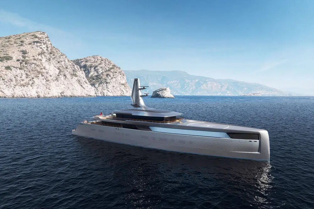 A yacht