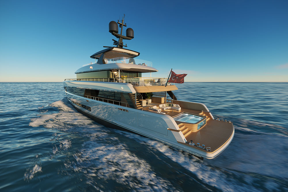 Rendering of the Sirena42M
