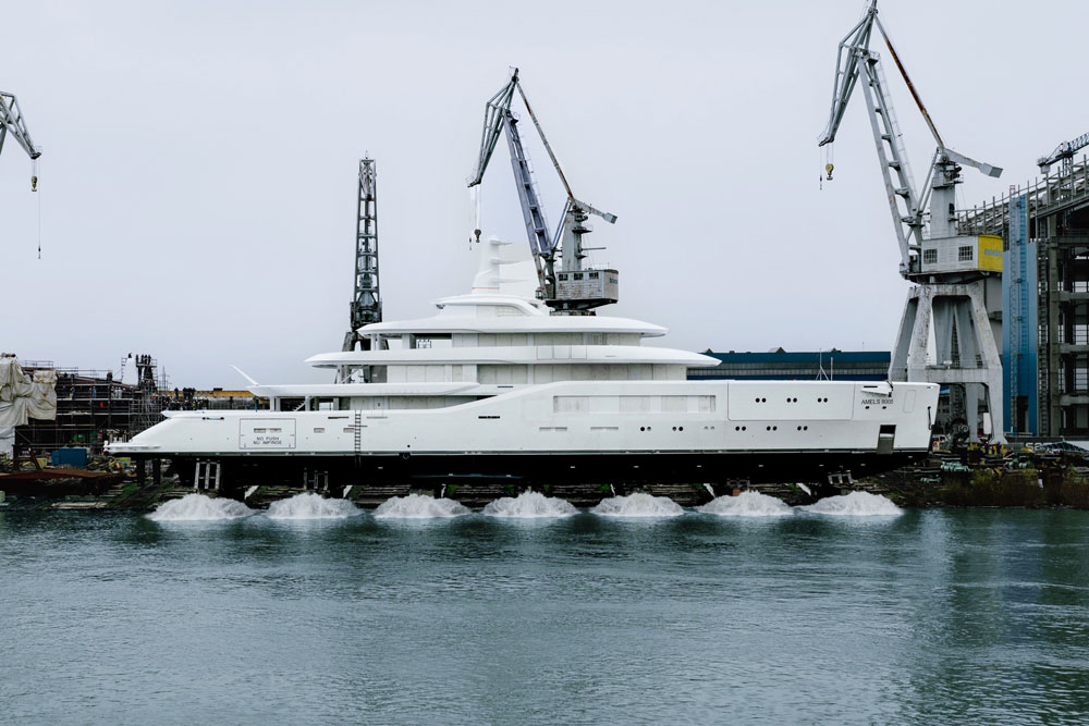 The new Amels 80 was built in Romania