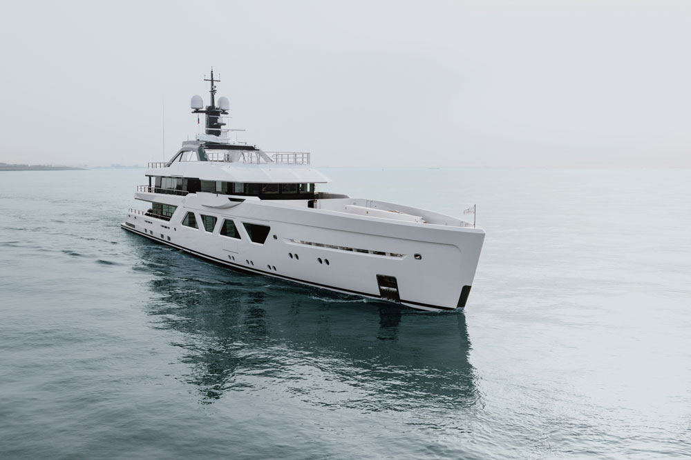 The Amels 60 "Alva" will be available for charter