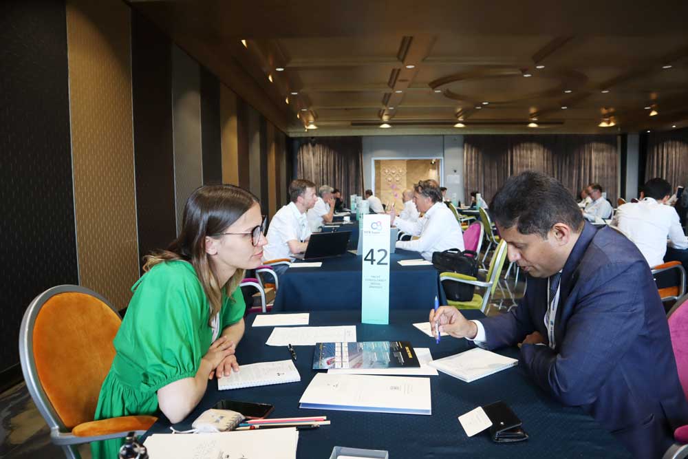 Participants have the opportunity to connect during 20-minute one-to-one meetings 